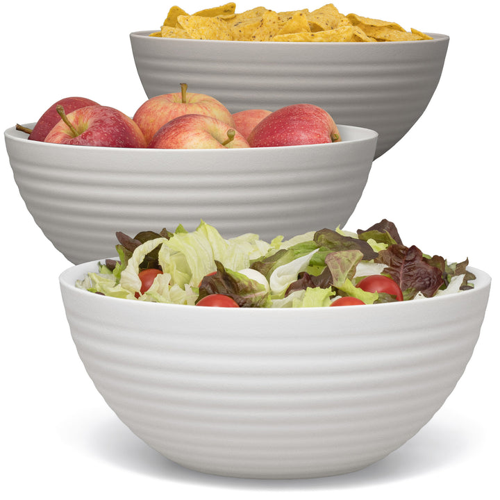 Schüssel Set 3 x 3,3 Liter (Beige)