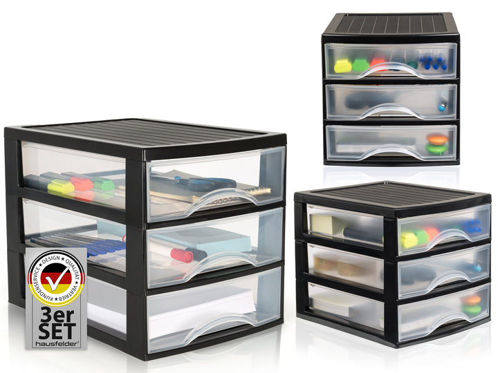 Schubladenschrank Set A4, 1 Stk. + A5, 2 Stk.