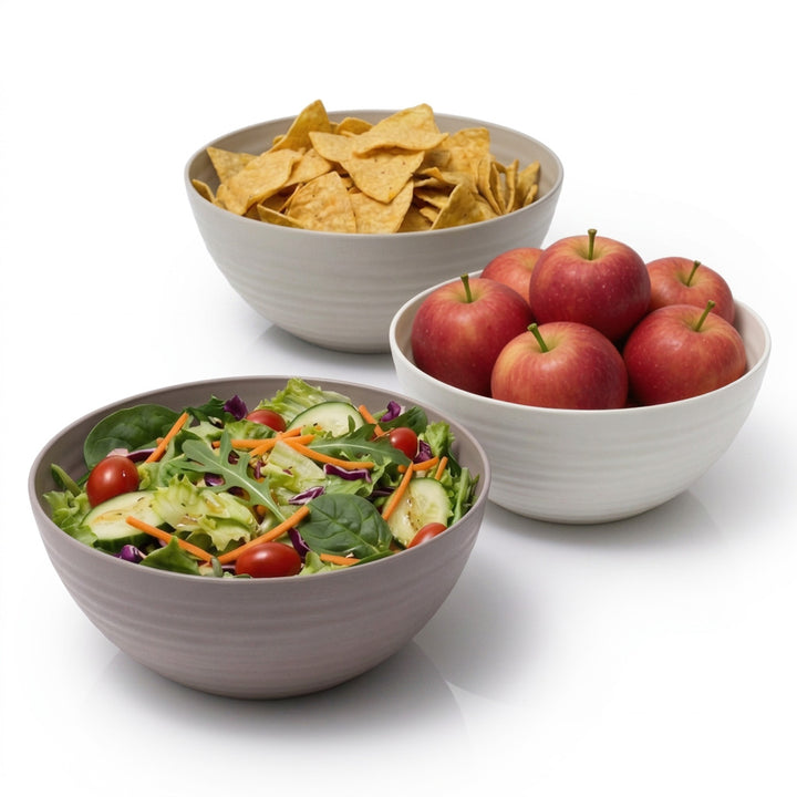 Schüssel Set 3 x 3,3 Liter (Beige)