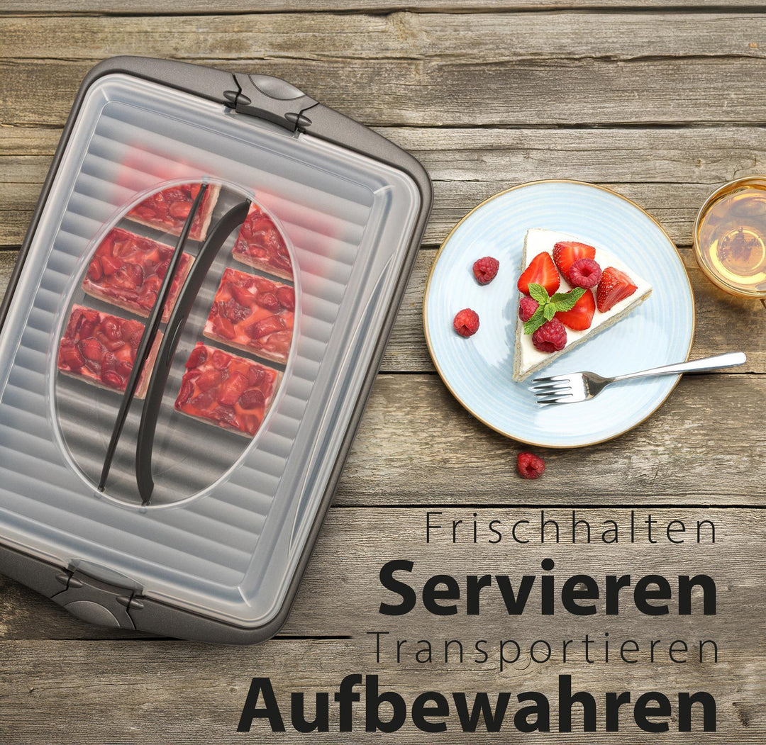 aufbewahrung blechkuchen Blechkuchen Transportbox – Hausfelder-basics
