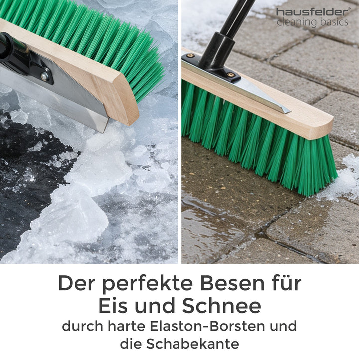 Gartenbesen mit Kratzkante