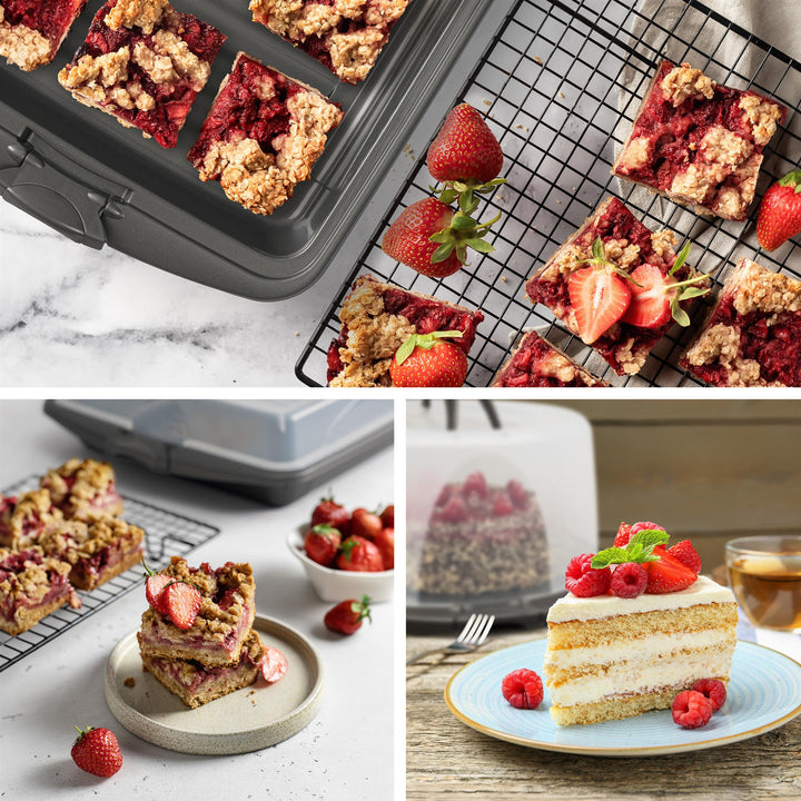 Hausfelder Kuchen Transportboxen Vorteilspack 3 Stk.