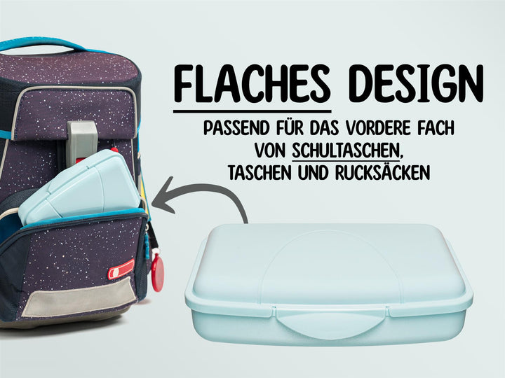 Brotdosen 6er Set flach