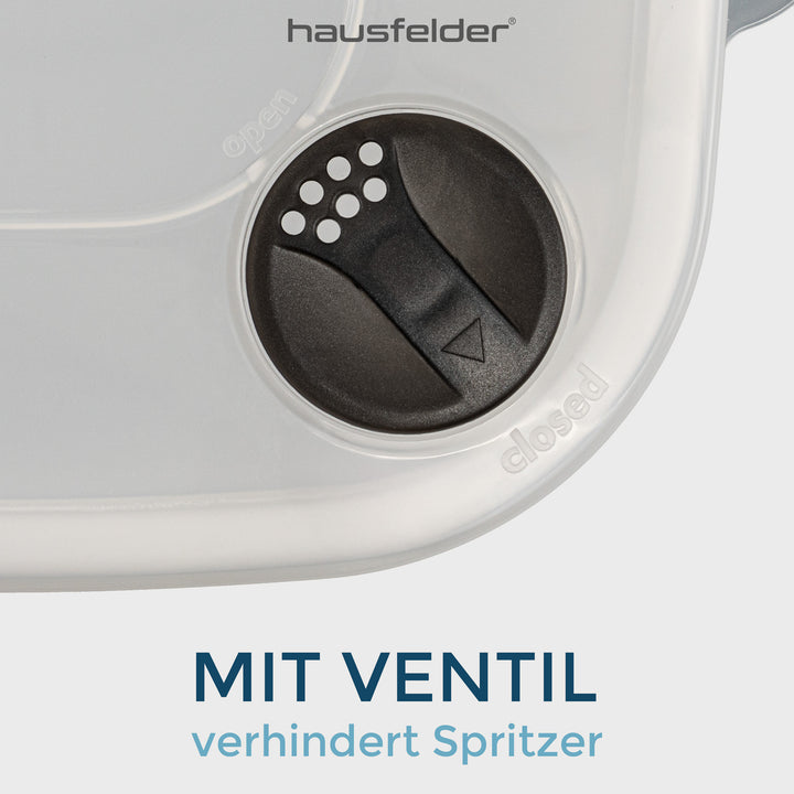Mikrowellentopf 2er Set, 2x 1,5 Liter