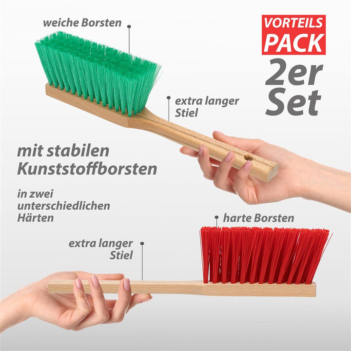 Handfeger 2er Set Outdoor