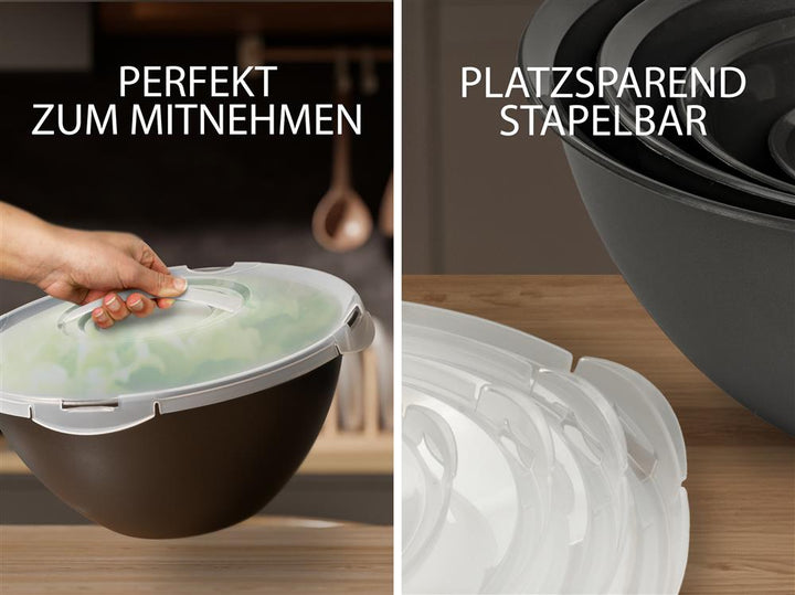 Salatschüssel Set, 8-tlg