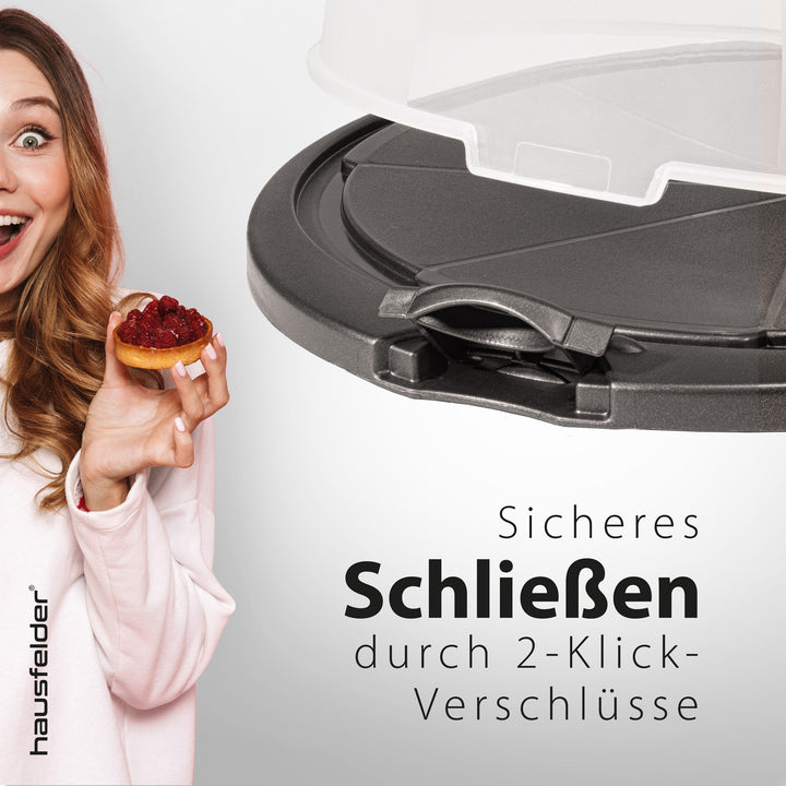 Kuchentransportbox rund