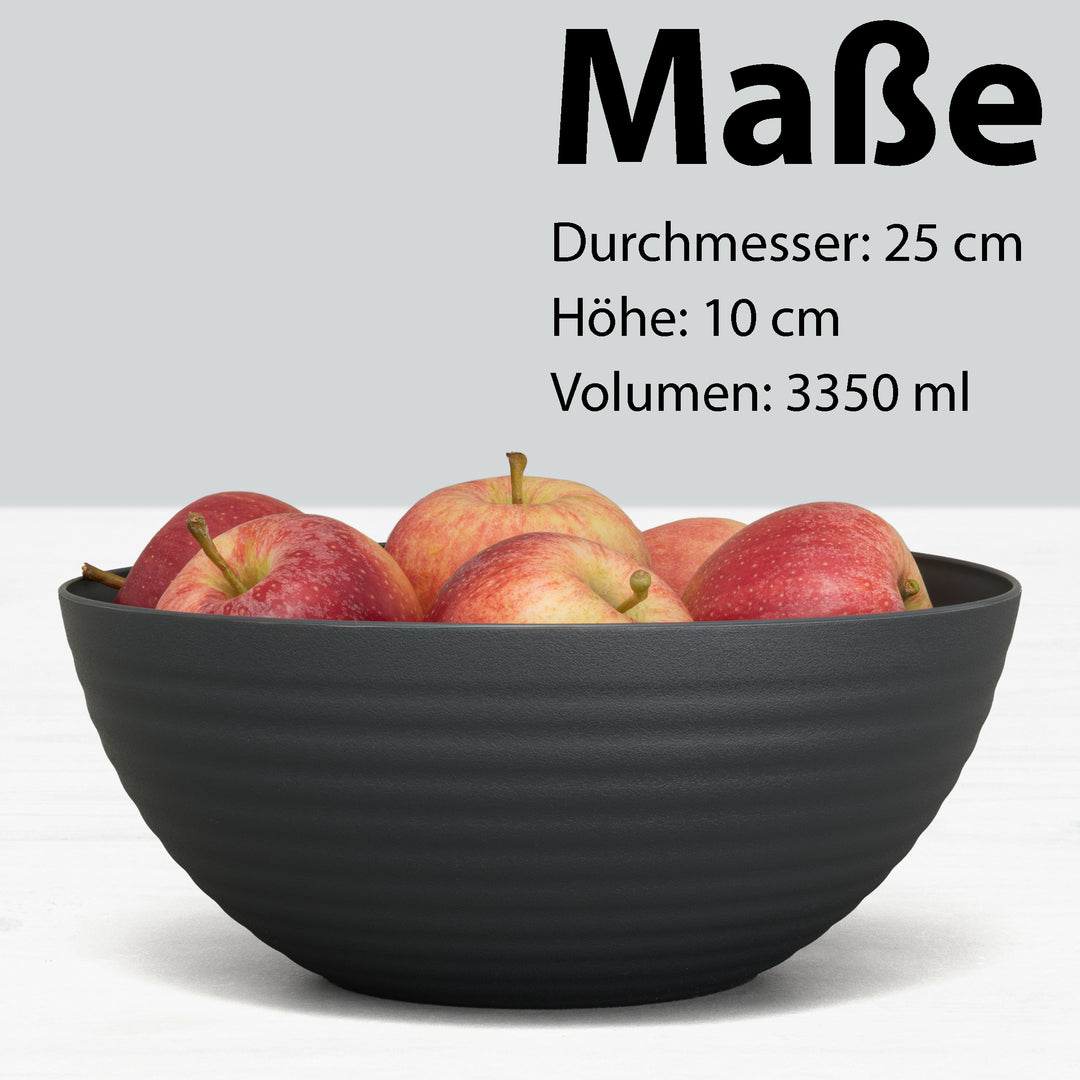 Schüssel Set 3x 3,3 l