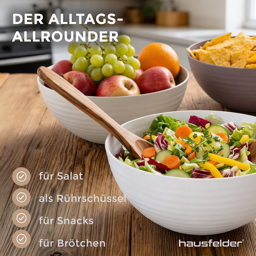 Schüssel Set 3 x 3,3 Liter (Beige)