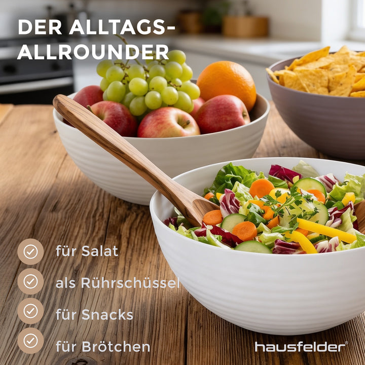 Schüssel Set 3 x 3,3 Liter (Beige)