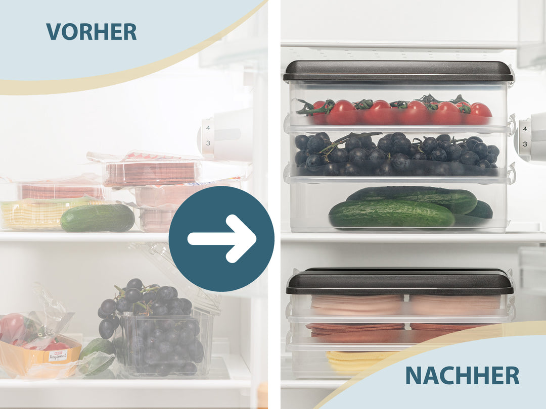 Aufschnittdosen 20-teiliges Set (6x flach und 4x hoch)