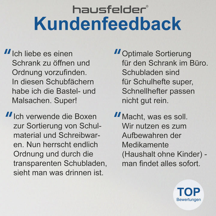 Schubladenschrank A4  mit 3 Schubladen