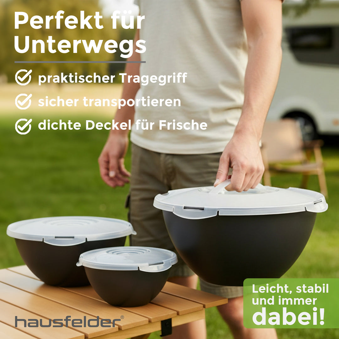 Salatschüssel Set, 8-tlg