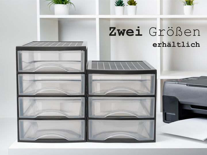 Schubladenschrank A4, 4 Schubladen