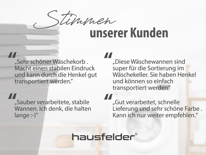 Wäschewannen 2er Set Grün
