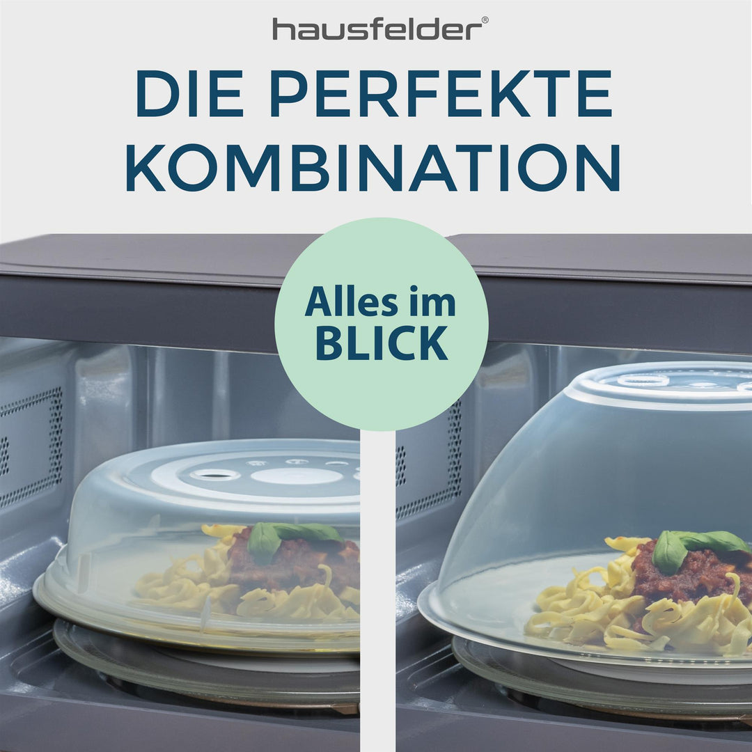 Mikrowellen Abdeckung (2er Set hoch und flach)