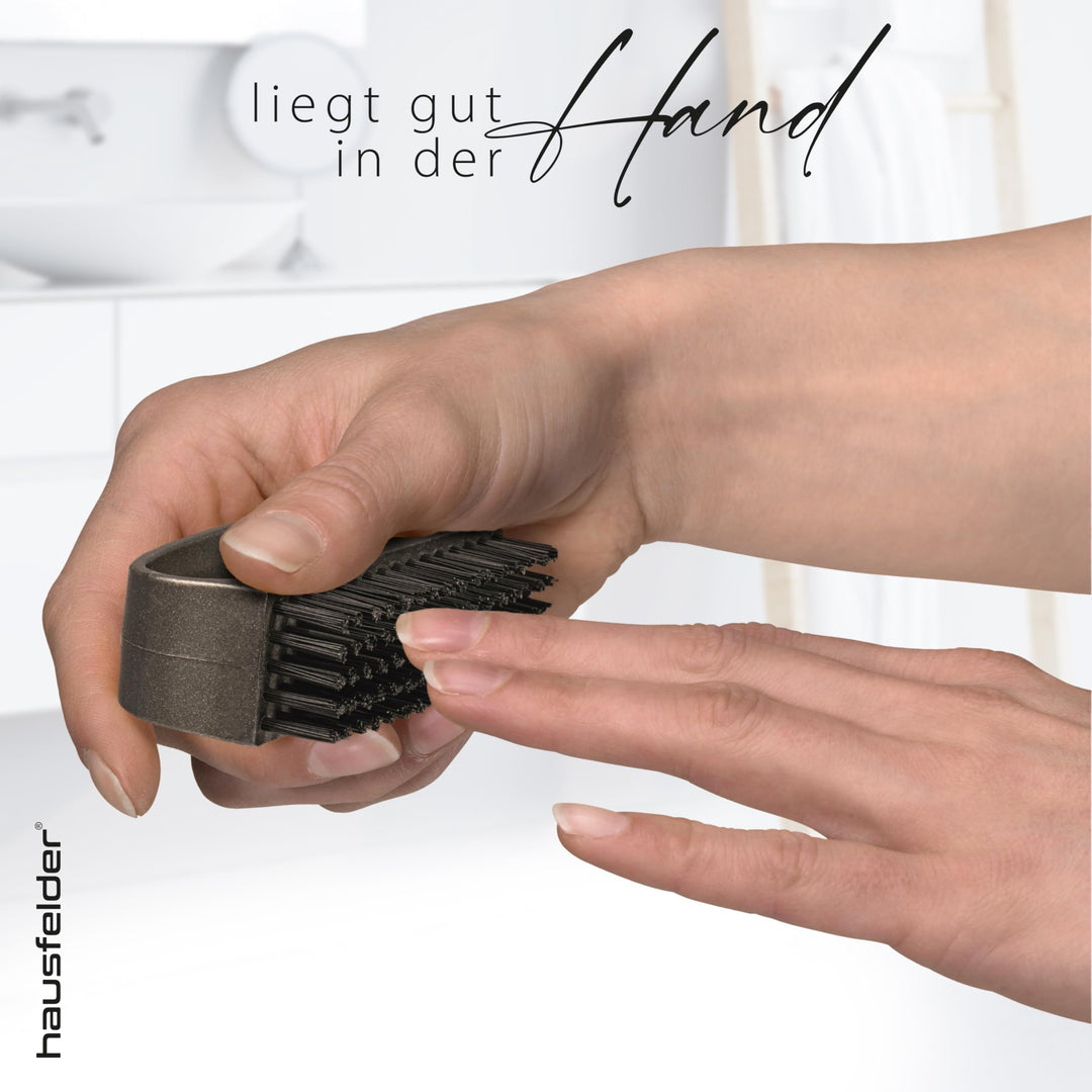 Handbürste mit Griff, 4er Set,