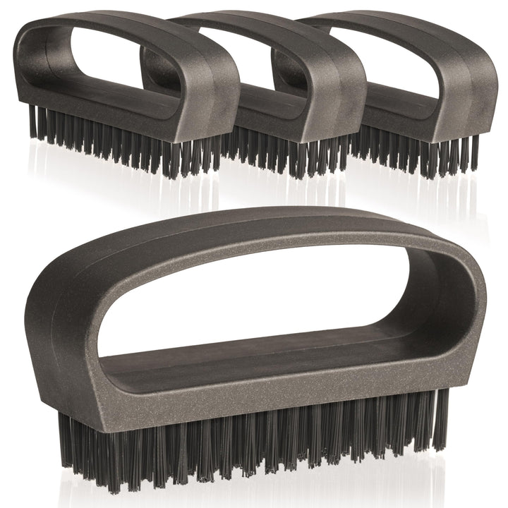 Handbürste mit Griff, 4er Set,