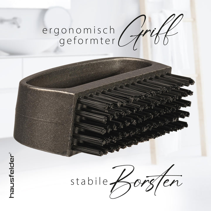 Handbürste mit Griff, 4er Set,