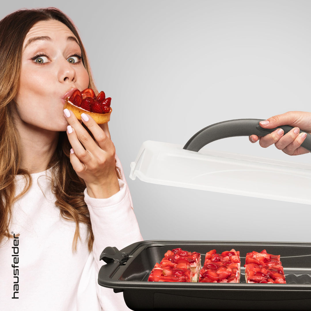 Hausfelder Kuchen Transportboxen Vorteilspack 3 Stk.