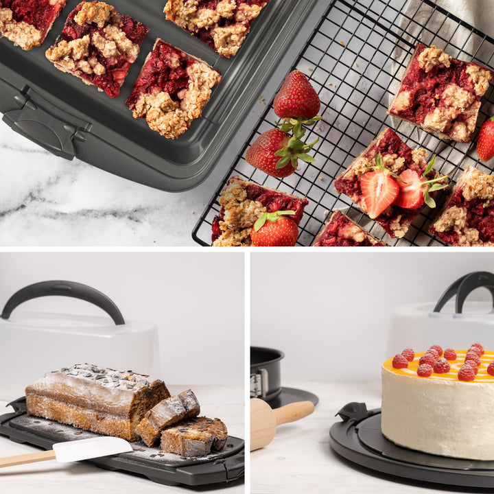 Hausfelder Kuchen Transportboxen Vorteilspack 3 Stk.