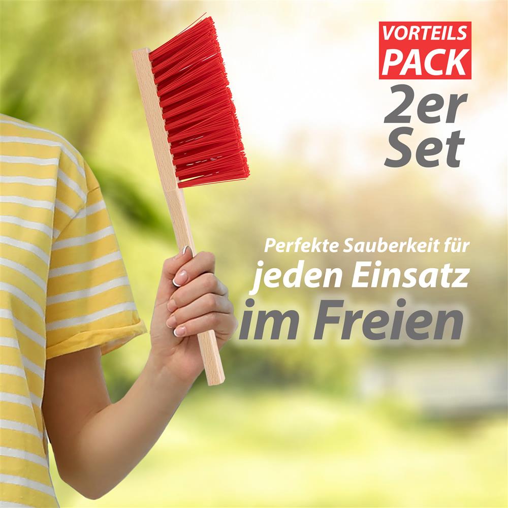 Handfeger 2er Set Outdoor