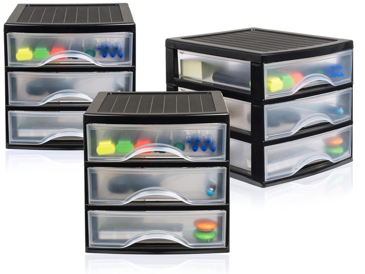 Schubladenschrank A5 3 Stk. mit 3 Schubladen